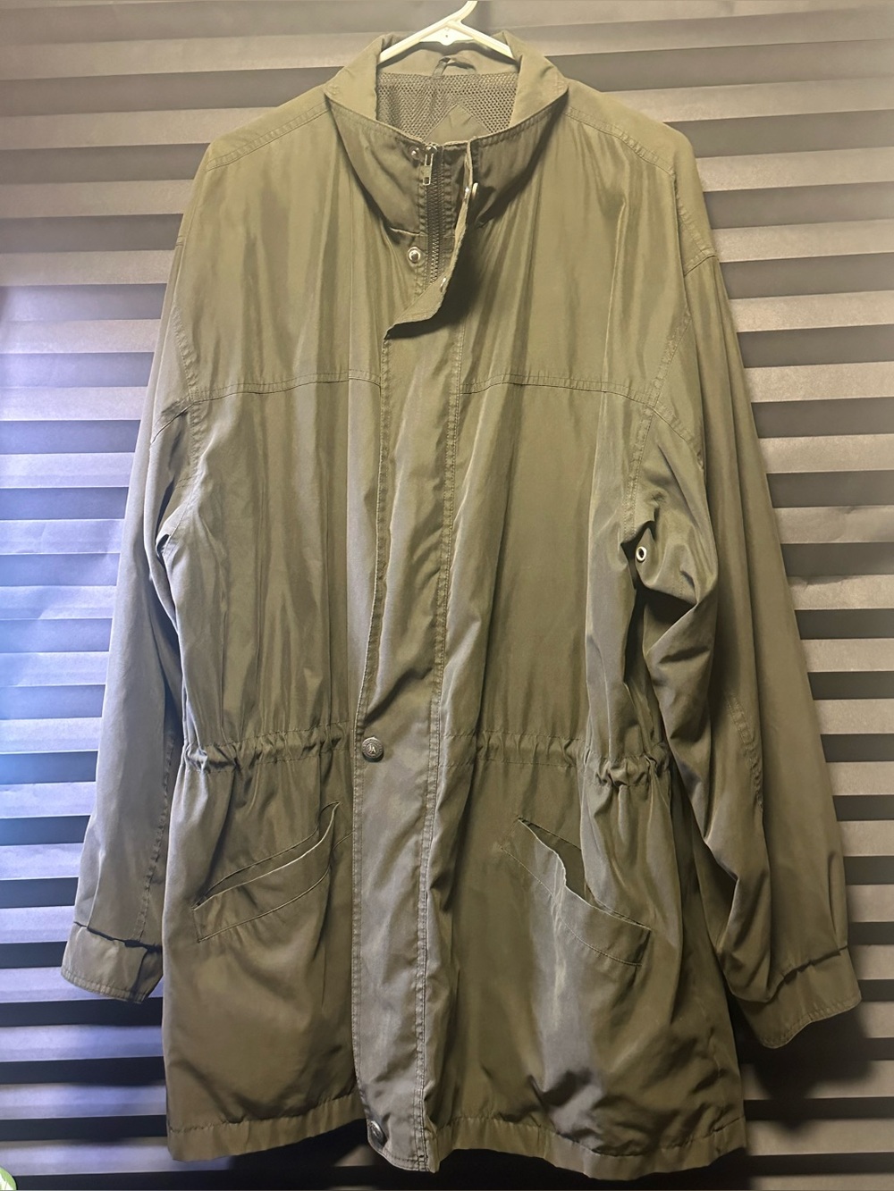 John Ashford Olive Green Field Jacket with Utility Pockets XL